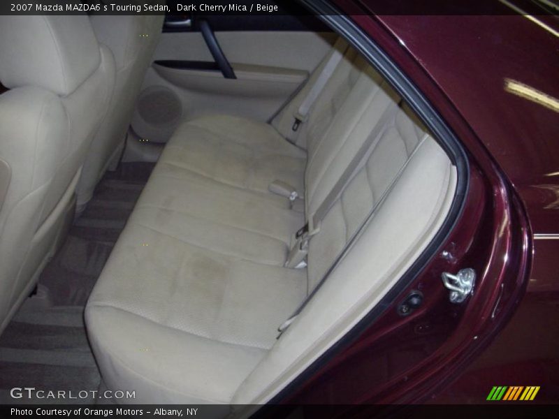 Dark Cherry Mica / Beige 2007 Mazda MAZDA6 s Touring Sedan