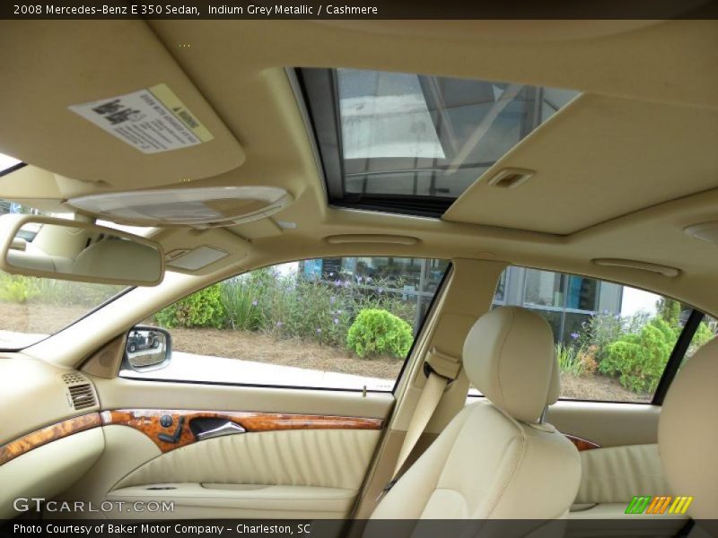 Indium Grey Metallic / Cashmere 2008 Mercedes-Benz E 350 Sedan