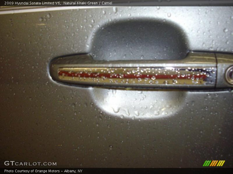 Natural Khaki Green / Camel 2009 Hyundai Sonata Limited V6