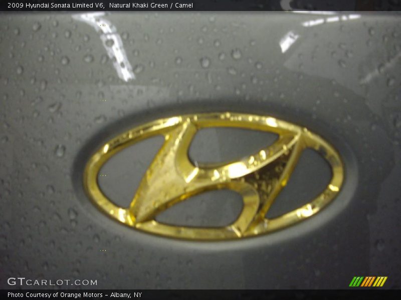 Natural Khaki Green / Camel 2009 Hyundai Sonata Limited V6