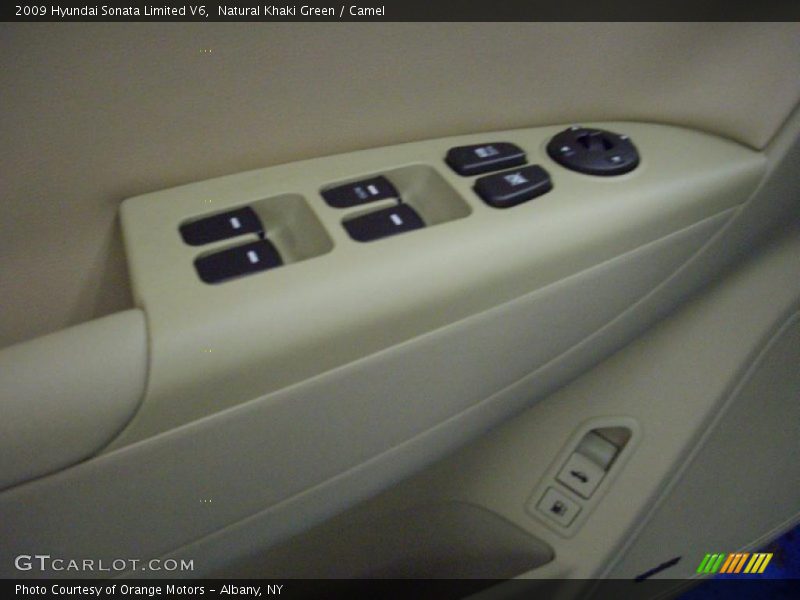 Natural Khaki Green / Camel 2009 Hyundai Sonata Limited V6