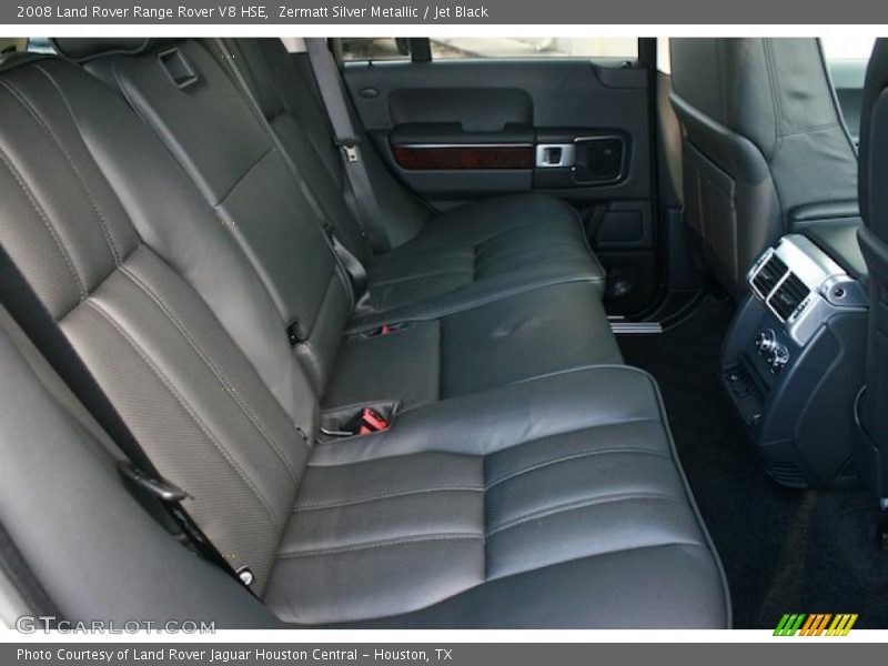 Zermatt Silver Metallic / Jet Black 2008 Land Rover Range Rover V8 HSE