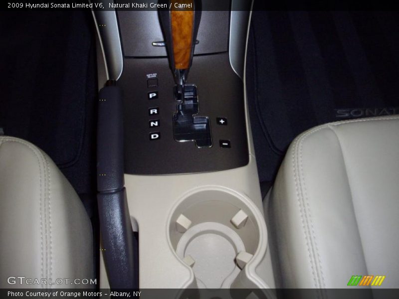 Natural Khaki Green / Camel 2009 Hyundai Sonata Limited V6