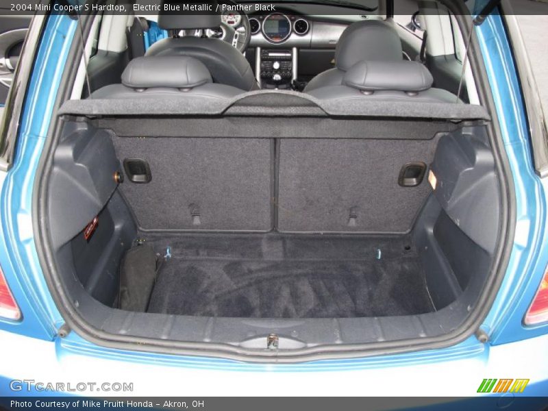 Electric Blue Metallic / Panther Black 2004 Mini Cooper S Hardtop