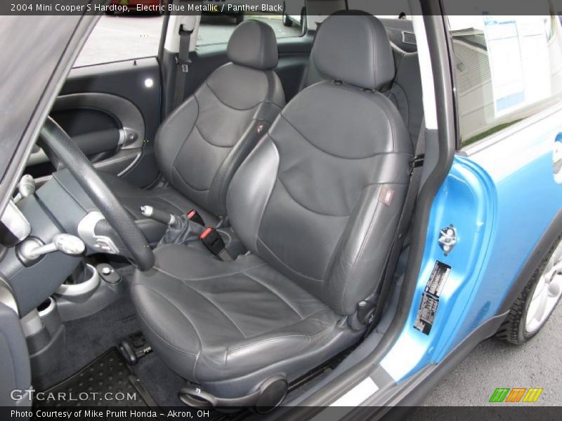 Electric Blue Metallic / Panther Black 2004 Mini Cooper S Hardtop