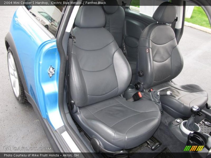 Electric Blue Metallic / Panther Black 2004 Mini Cooper S Hardtop