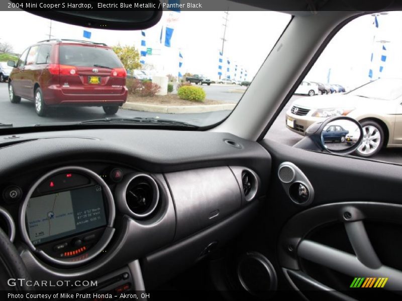 Electric Blue Metallic / Panther Black 2004 Mini Cooper S Hardtop