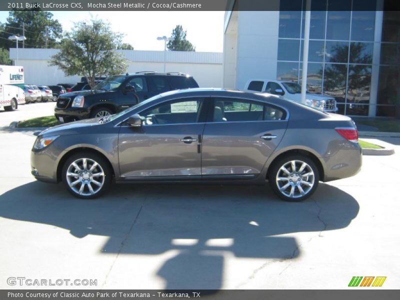 Mocha Steel Metallic / Cocoa/Cashmere 2011 Buick LaCrosse CXS
