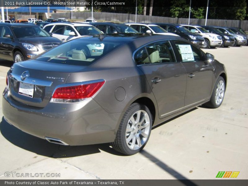 Mocha Steel Metallic / Cocoa/Cashmere 2011 Buick LaCrosse CXS