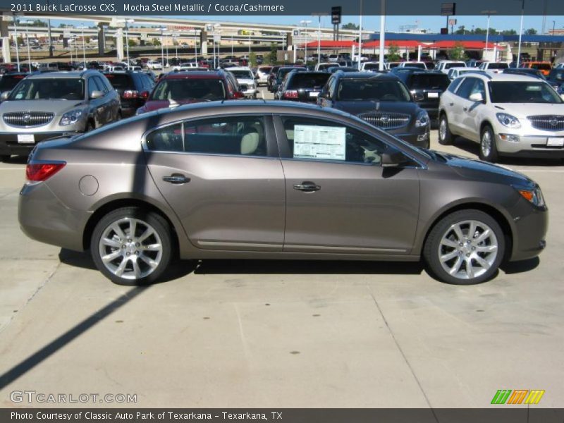 Mocha Steel Metallic / Cocoa/Cashmere 2011 Buick LaCrosse CXS