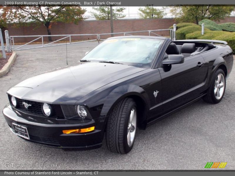 Front 3/4 View of 2009 Mustang GT Premium Convertible