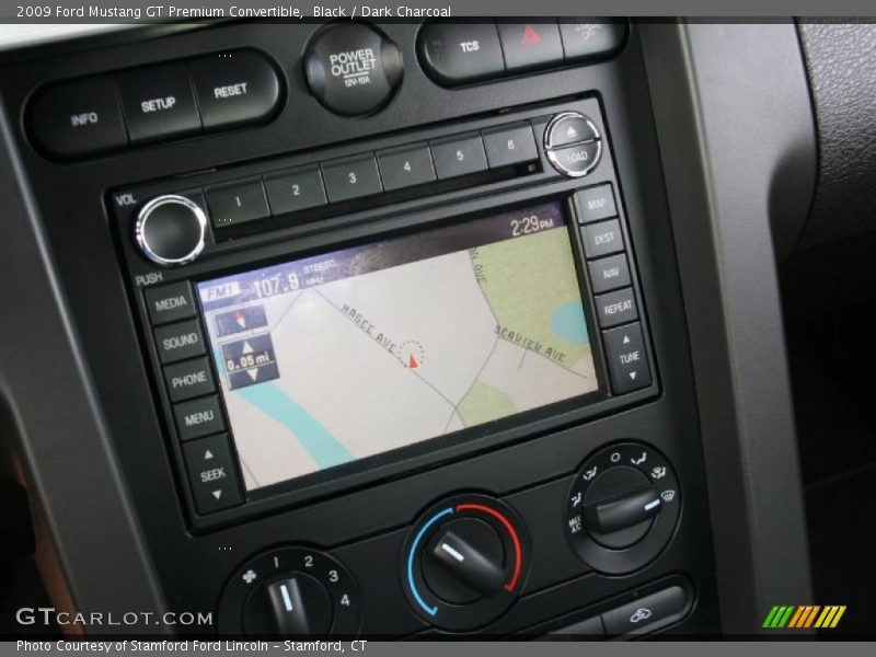 Navigation of 2009 Mustang GT Premium Convertible