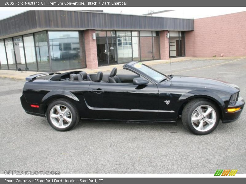 Black / Dark Charcoal 2009 Ford Mustang GT Premium Convertible