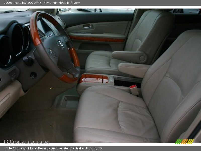 Savannah Metallic / Ivory 2008 Lexus RX 350 AWD