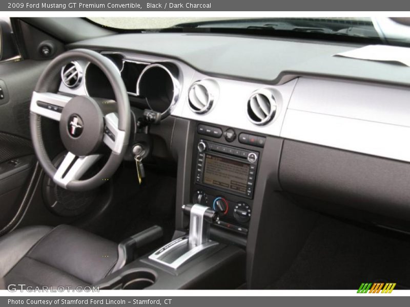 Dashboard of 2009 Mustang GT Premium Convertible