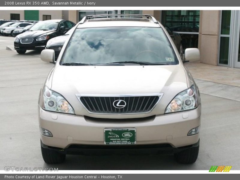 Savannah Metallic / Ivory 2008 Lexus RX 350 AWD