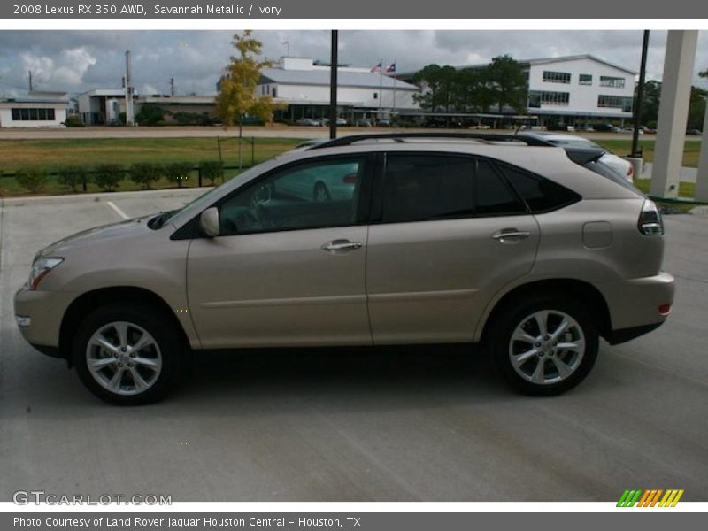 Savannah Metallic / Ivory 2008 Lexus RX 350 AWD