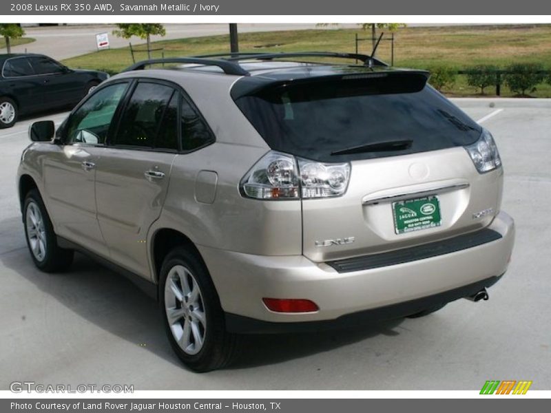 Savannah Metallic / Ivory 2008 Lexus RX 350 AWD