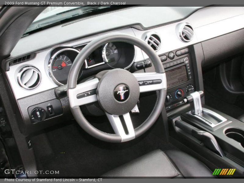 Dashboard of 2009 Mustang GT Premium Convertible