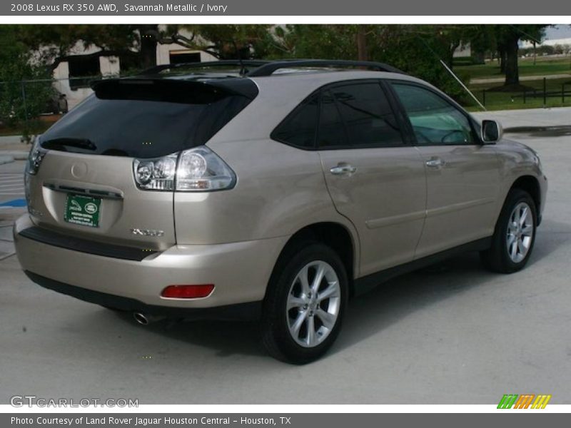 Savannah Metallic / Ivory 2008 Lexus RX 350 AWD