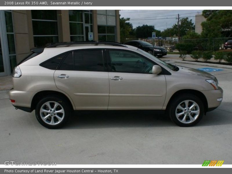 Savannah Metallic / Ivory 2008 Lexus RX 350 AWD