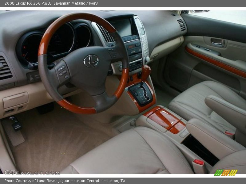 Savannah Metallic / Ivory 2008 Lexus RX 350 AWD