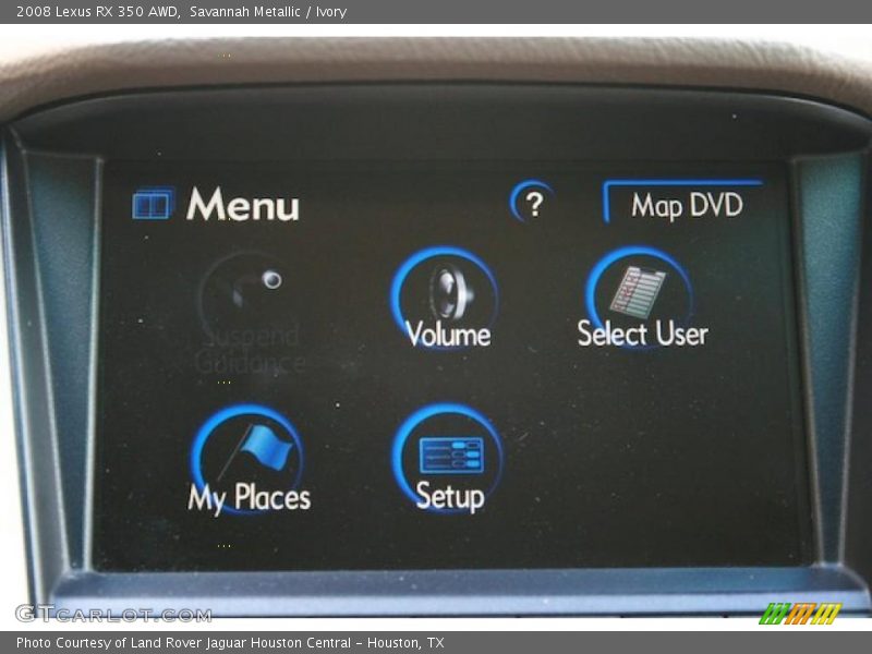Savannah Metallic / Ivory 2008 Lexus RX 350 AWD