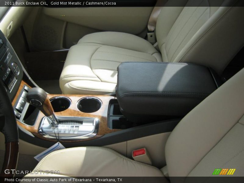Gold Mist Metallic / Cashmere/Cocoa 2011 Buick Enclave CXL