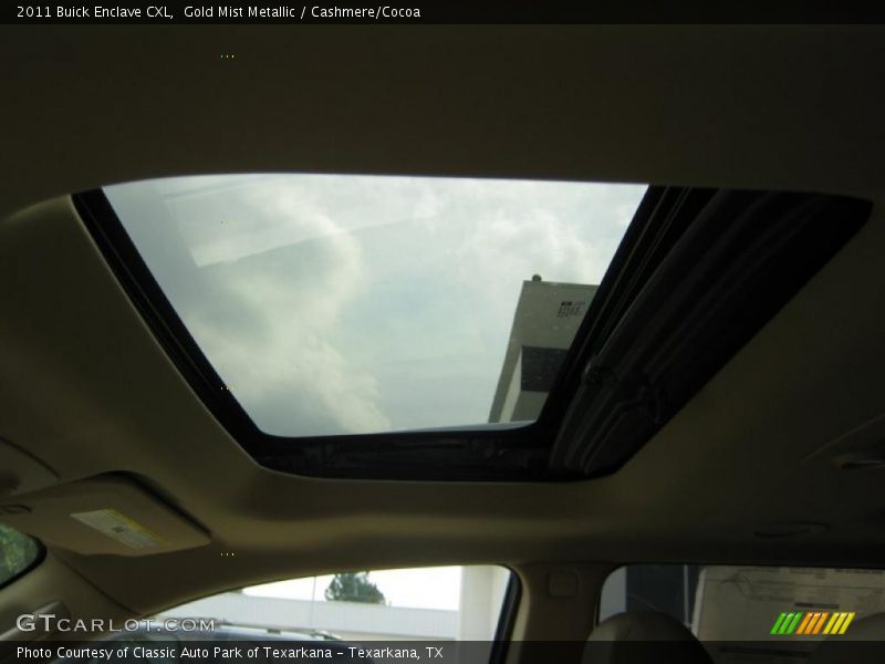 Gold Mist Metallic / Cashmere/Cocoa 2011 Buick Enclave CXL