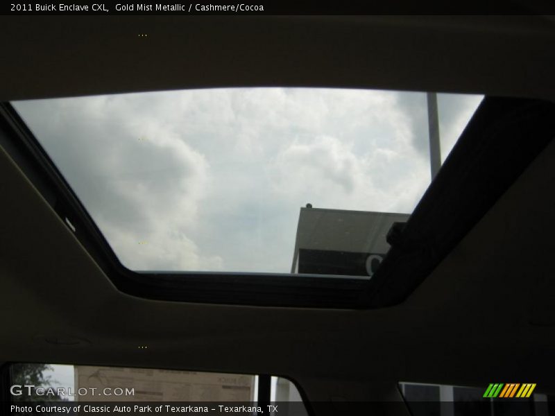 Gold Mist Metallic / Cashmere/Cocoa 2011 Buick Enclave CXL