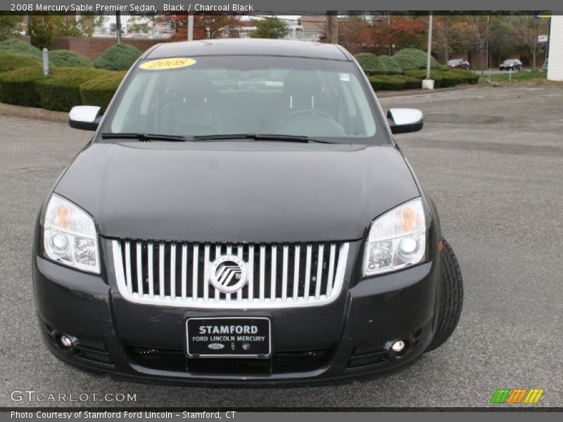 Black / Charcoal Black 2008 Mercury Sable Premier Sedan