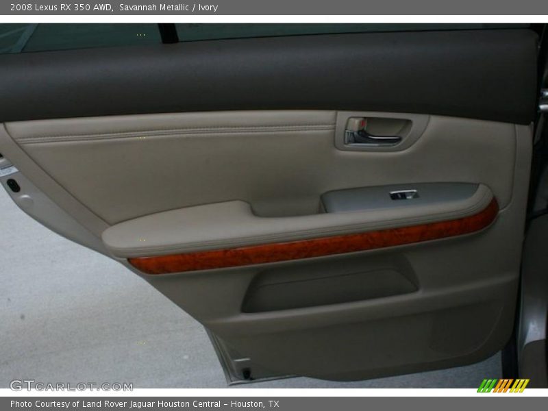 Savannah Metallic / Ivory 2008 Lexus RX 350 AWD