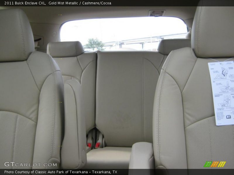 Gold Mist Metallic / Cashmere/Cocoa 2011 Buick Enclave CXL
