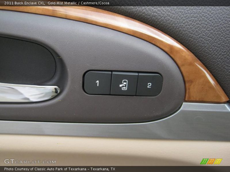 Gold Mist Metallic / Cashmere/Cocoa 2011 Buick Enclave CXL