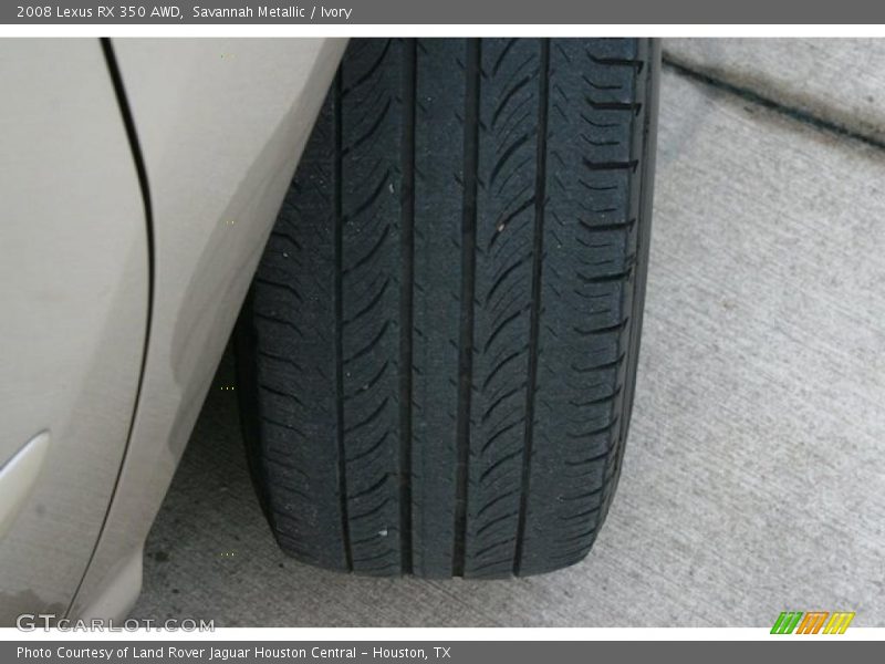 Savannah Metallic / Ivory 2008 Lexus RX 350 AWD