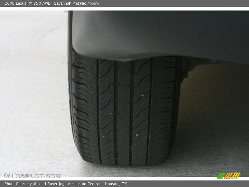 Savannah Metallic / Ivory 2008 Lexus RX 350 AWD