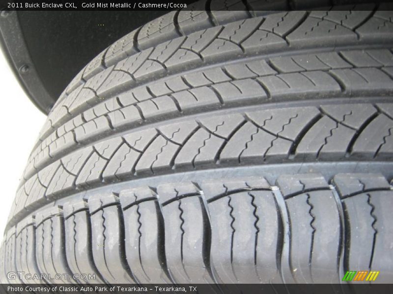 Gold Mist Metallic / Cashmere/Cocoa 2011 Buick Enclave CXL