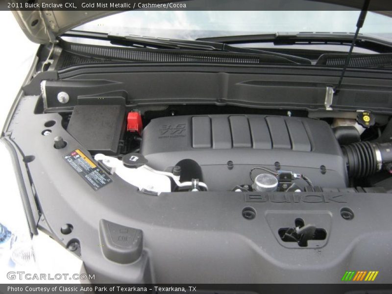 Gold Mist Metallic / Cashmere/Cocoa 2011 Buick Enclave CXL