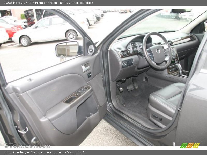 Black / Charcoal Black 2008 Mercury Sable Premier Sedan