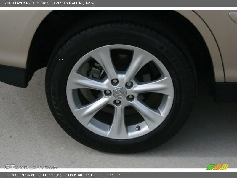 Savannah Metallic / Ivory 2008 Lexus RX 350 AWD