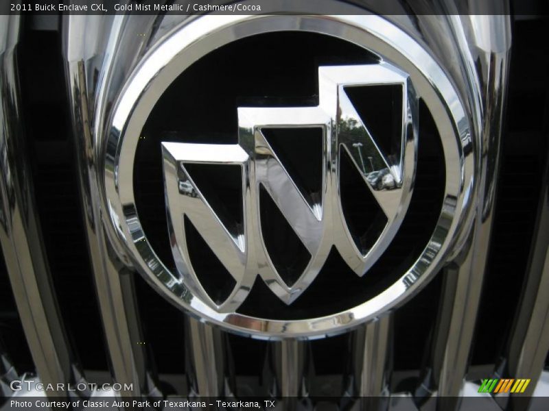 Gold Mist Metallic / Cashmere/Cocoa 2011 Buick Enclave CXL