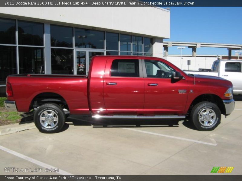  2011 Ram 2500 HD SLT Mega Cab 4x4 Deep Cherry Crystal Pearl