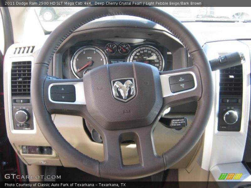  2011 Ram 2500 HD SLT Mega Cab 4x4 Steering Wheel
