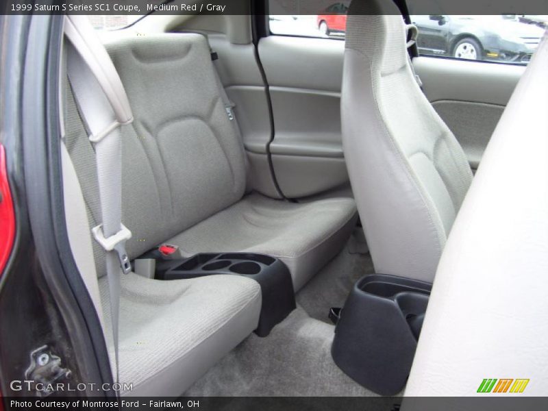 Medium Red / Gray 1999 Saturn S Series SC1 Coupe