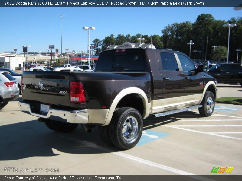  2011 Ram 3500 HD Laramie Mega Cab 4x4 Dually Rugged Brown Pearl
