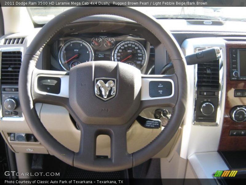  2011 Ram 3500 HD Laramie Mega Cab 4x4 Dually Steering Wheel