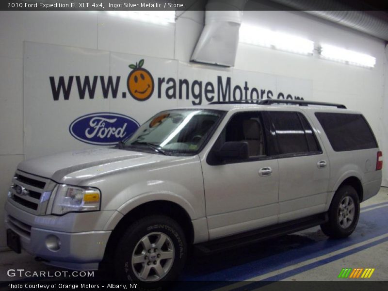 Ingot Silver Metallic / Stone 2010 Ford Expedition EL XLT 4x4