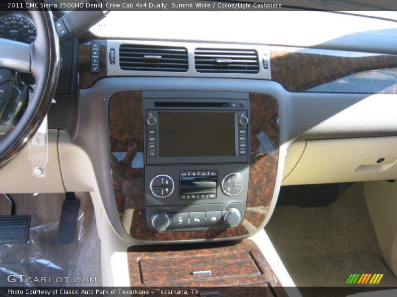 Controls of 2011 Sierra 3500HD Denali Crew Cab 4x4 Dually