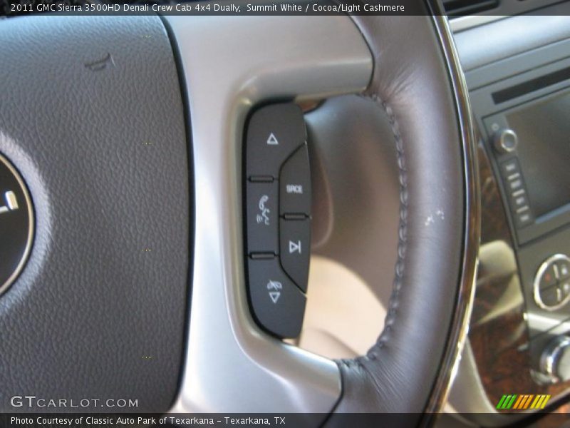 Controls of 2011 Sierra 3500HD Denali Crew Cab 4x4 Dually