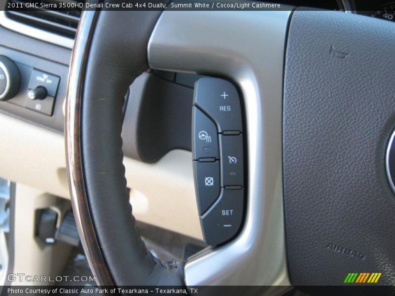 Controls of 2011 Sierra 3500HD Denali Crew Cab 4x4 Dually